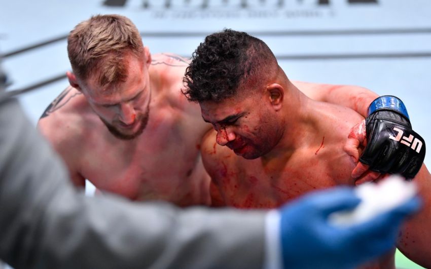 Александр Волков обратился к Овериму после победы над ним на UFC Fight Night 184