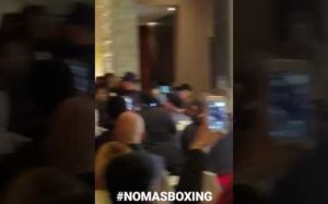 (Видео) потасовка Деонтея Уайлдера и Доминика Бризиля