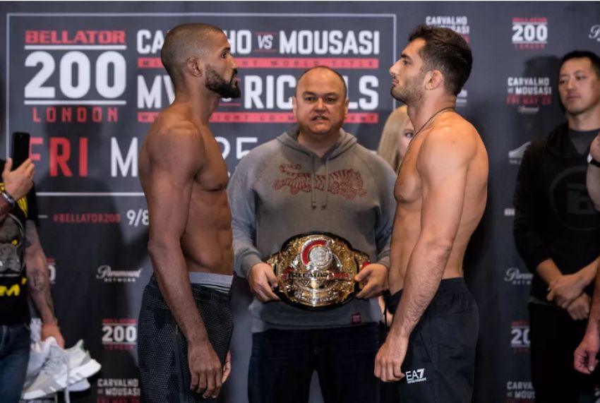 Результаты турнира Bellator 200: Карвальо - Мусаси