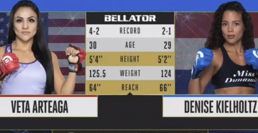 Видео боя Бета Артега - Дэнис Киелхольц Bellator 205