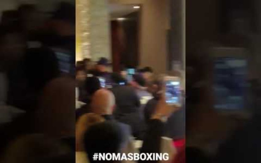 (Видео) потасовка Деонтея Уайлдера и Доминика Бризиля