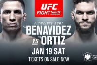 Поединок Джозеф Бенавидес - Дастин Ортиз официально утвержден на UFC on ESPN+ 1 