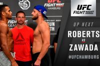 Видео боя Дэнни Робертс - Дэвид Завада UFC Fight Night 134