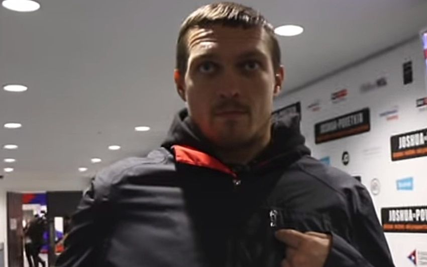 Александр Усик о поединке с Джошуа: "Я буду с ним боксировать"