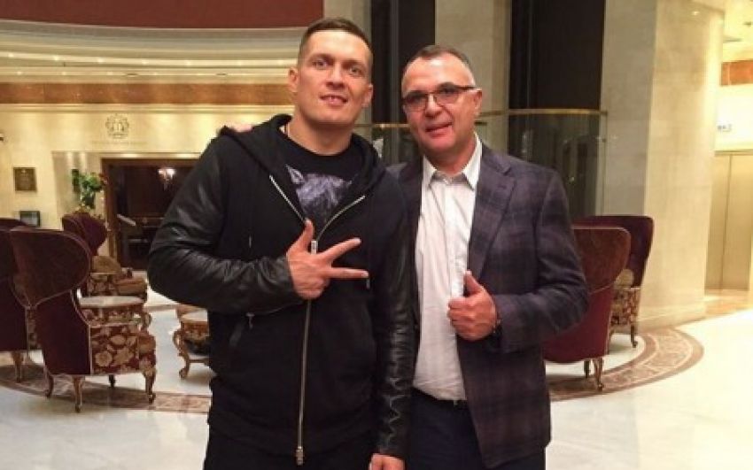 Эгис Климас стал менеджером Александра Усика