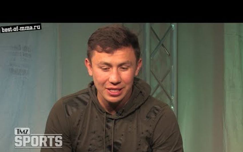 Видео интервью Головкина TMZ на русском языке 