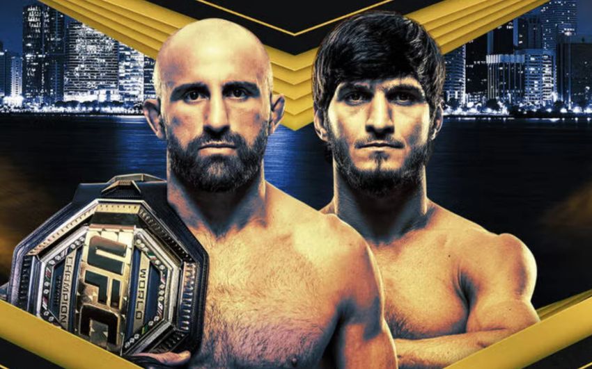 Где смотреть UFC 333: Алекс Волкановски – Мовсар Евлоев