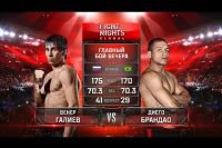 Видео боя Венер Галиев - Диего Брандао FIGHT NIGHTS GLOBAL 67