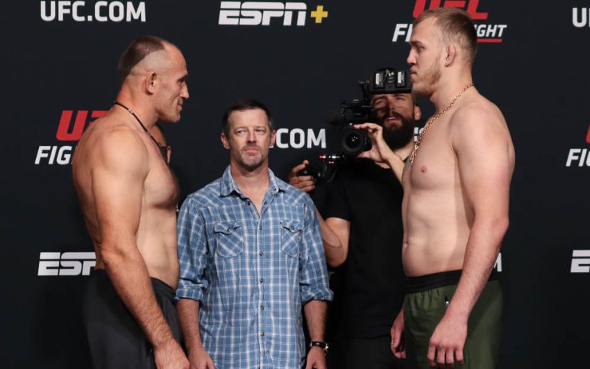 Видео боя Алексей Олейник - Сергей Спивак UFC on ESPN 25