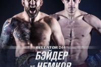 Прямая трансляция Bellator 244: Райан Бейдер – Вадим Немков