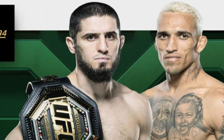 Официально: Ислам Махачев проведет реванш с Чарльзом Оливейрой на UFC 294