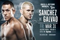 Видео боя Эммануэль Санчес - Маркос Гальвао Bellator 175