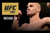 Видео взвешивания UFC 195