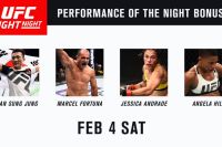 Бонусы UFC Fight Night 104