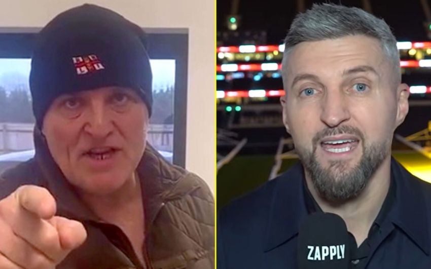 Джон Фьюри ответил на вызов Фроча