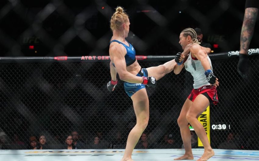 Видео боя Холли Холм - Яна Куницкая UFC on ESPN 43