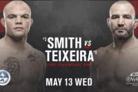 Ставки на UFC Fight Night 171: Коэффициенты букмекеров на турнир Энтони Смит - Гловер Тейшейра