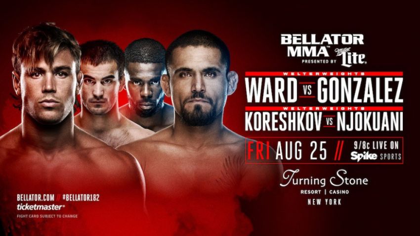 Прямая трансляция Bellator 182 Андрей Корешков - Чиди Нжокуани