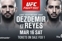 Видео боя Доминик Рейес - Волкан Оздемир UFC Fight Night 147