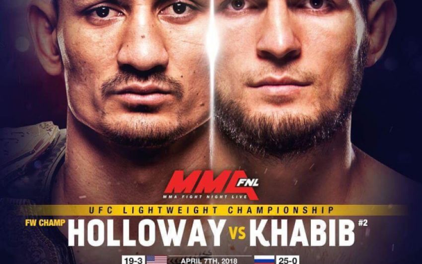 Ставки UFC 223: Хабиб Нурмагомедов является бесспорным фаворитом боя с Максом Холлоуэйем 