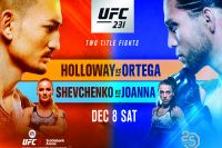 Файткард турнира UFC 231: Макс Холлоуэй - Брайан Ортега