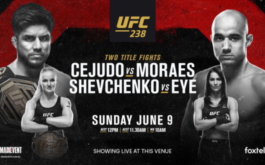 Ставки на UFC 238 и PFL 3: Коэффициенты букмекеров на турнир Генри Сехудо - Марлон Мораес