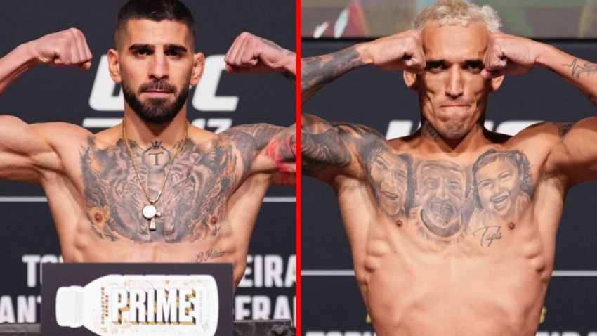 Результаты взвешивания UFC 317