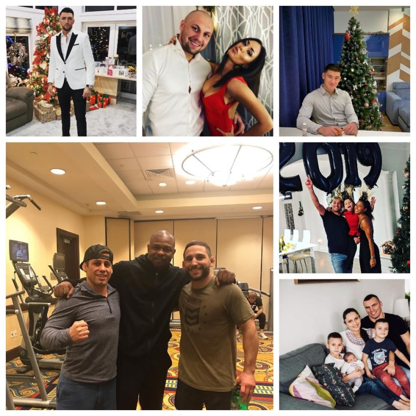 InstaBoxing 04 января 2019: Рой Джонс встречается с бойцами UFC, Гловацки и Мастернак встречают 2019 год с женами и детьми