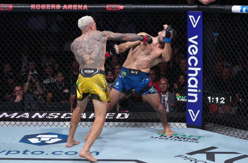 Чарльз Оливейра уничтожил Бенеила Дариуша на UFC 289