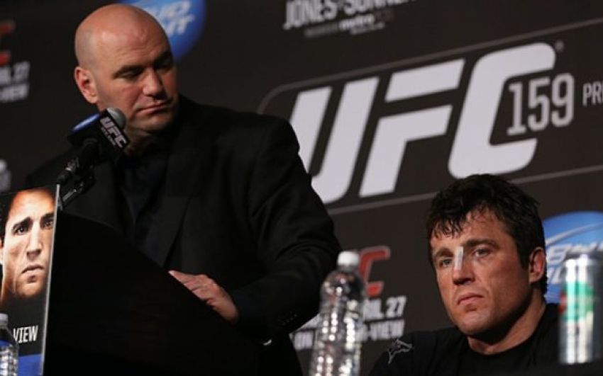 Дана Уайт: "Соннен был главной звездой UFC в свое время"