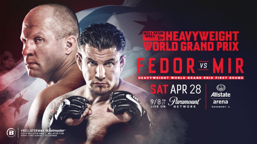 Bellator 198: Взвешивание Федора Емельяненко и Фрэнка Мира