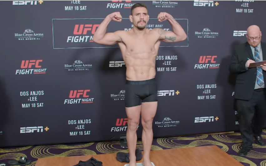 Взвешивание участников UFC Fight Night 152: Рафаэль Дос Аньос - Кевин Ли