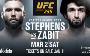 Забит Магомедшарипов - Джереми Стивенс. Превью боя на UFC 235