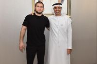 В ходе визита в ОАЭ Хабиб Нурмагомедов встретился с шейхом 