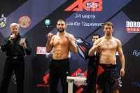 Взвешивание перед турниром ACB 55