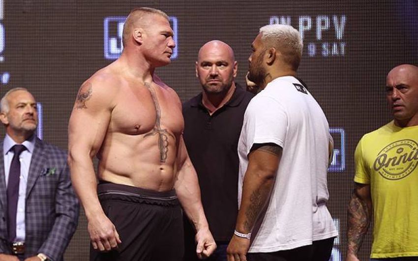 Марк Хант шокирован желанием Даны Уайта вернуть Брока Леснара в UFC