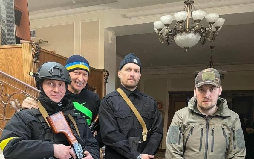"Оскар" в студию": Редкач раскритиковал Усика за вступление в тероборону