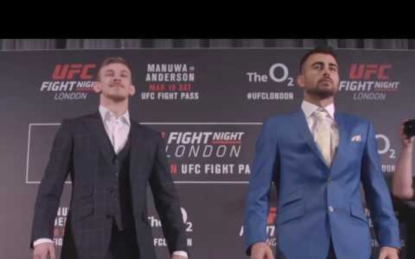 Битва взглядов перед UFC Fight Night 107 Манува - Андерсон