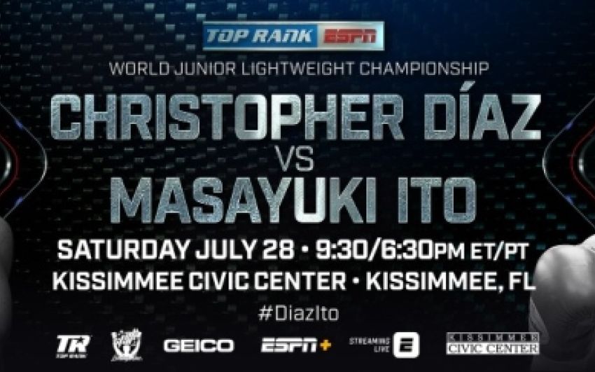 Кристофер Диас против Масаюки Ито встретятся за вакантный пояс WBO
