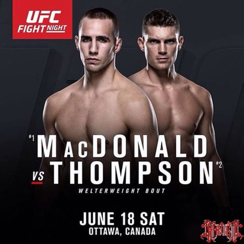 РП UFC №9- UFC Fight Night 89 - MacDonald vs. Thompson