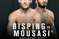  Майкл Биспинг vs Гегард Мусаси возглавят турнир UFC Fight Night