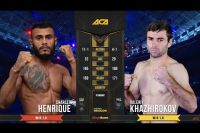 Видео боя Валерий Хажироков - Чарльз Энрике на ACA 98 - Fight Day