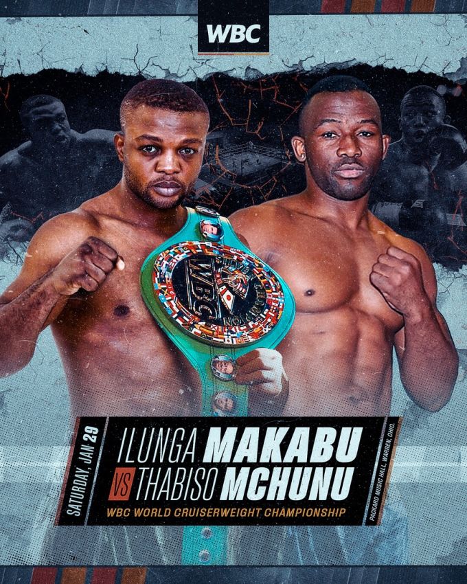 WBC официально анонсировал титульный бой Макабу - Мчуну