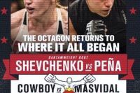 РП UFC №2 UFC on Fox: Shevchenko vs. Peña