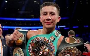Геннадий Головкин празднует 37-летие