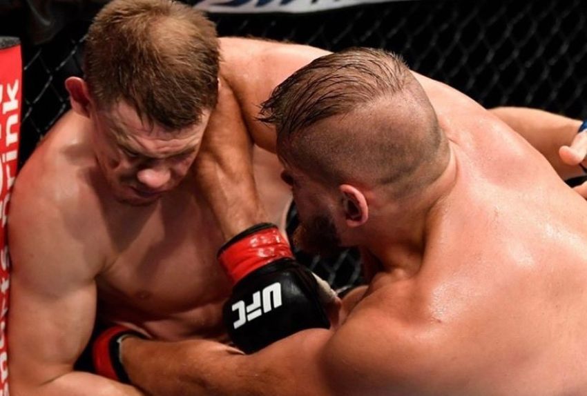 Максим Гришин уступил Марчину Тыбуре на UFC 251