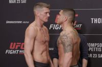 Битва взглядов участников турнира UFC Fight Night 148: Томпсон - Петтис