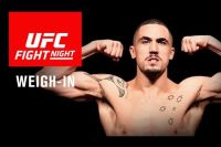 Видео процедуры взвешивания UFC Fight Night 101 