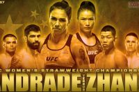 Где смотреть UFC Fight Night 157: Джессика Андраде - Вейли Жанг