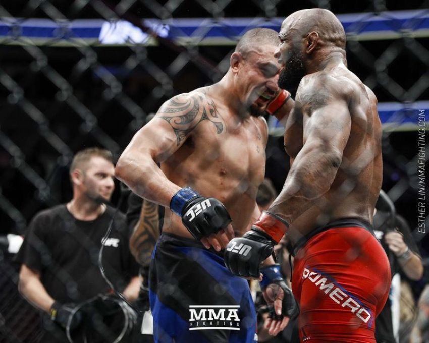 Медицинские отстранения UFC 213: Уиттакер и Петтис отстранены на 6 месяцев 